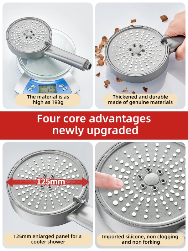 Water Saving High Pressure Filtered Filter Shower Head_004