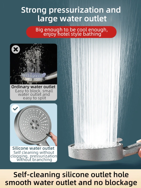 Water Saving High Pressure Filtered Filter Shower Head_005
