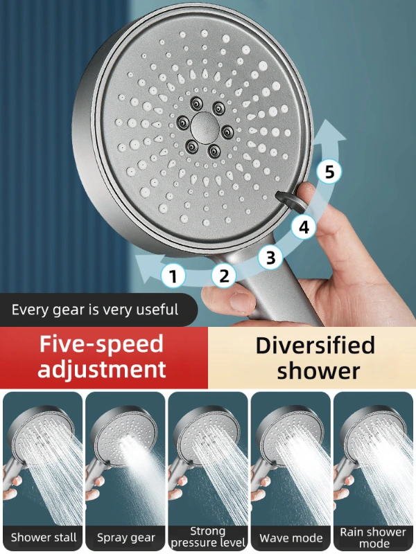 Water Saving High Pressure Filtered Filter Shower Head_006