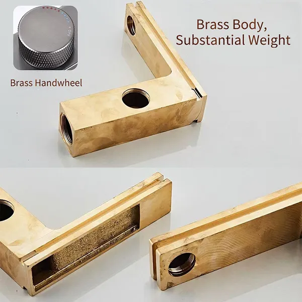 Bathroom Deck Mount Single Hole Digital Display LED Ambient Light Sink Basin Faucet06