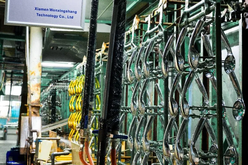 Electroplating production workshop