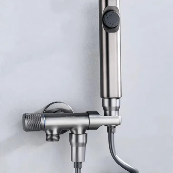 Hot Warm Water Brass Shataf WC Handheld Bidet Sprayer-1