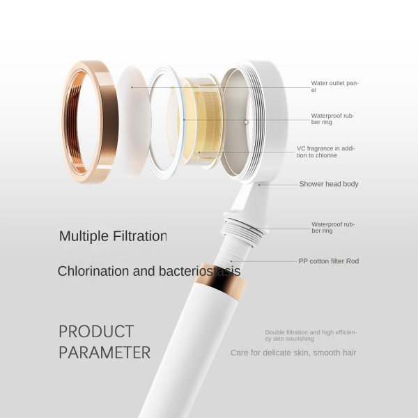 VC fragrance, PP cotton rod, chlorination bacteriostasis, waterproof design.