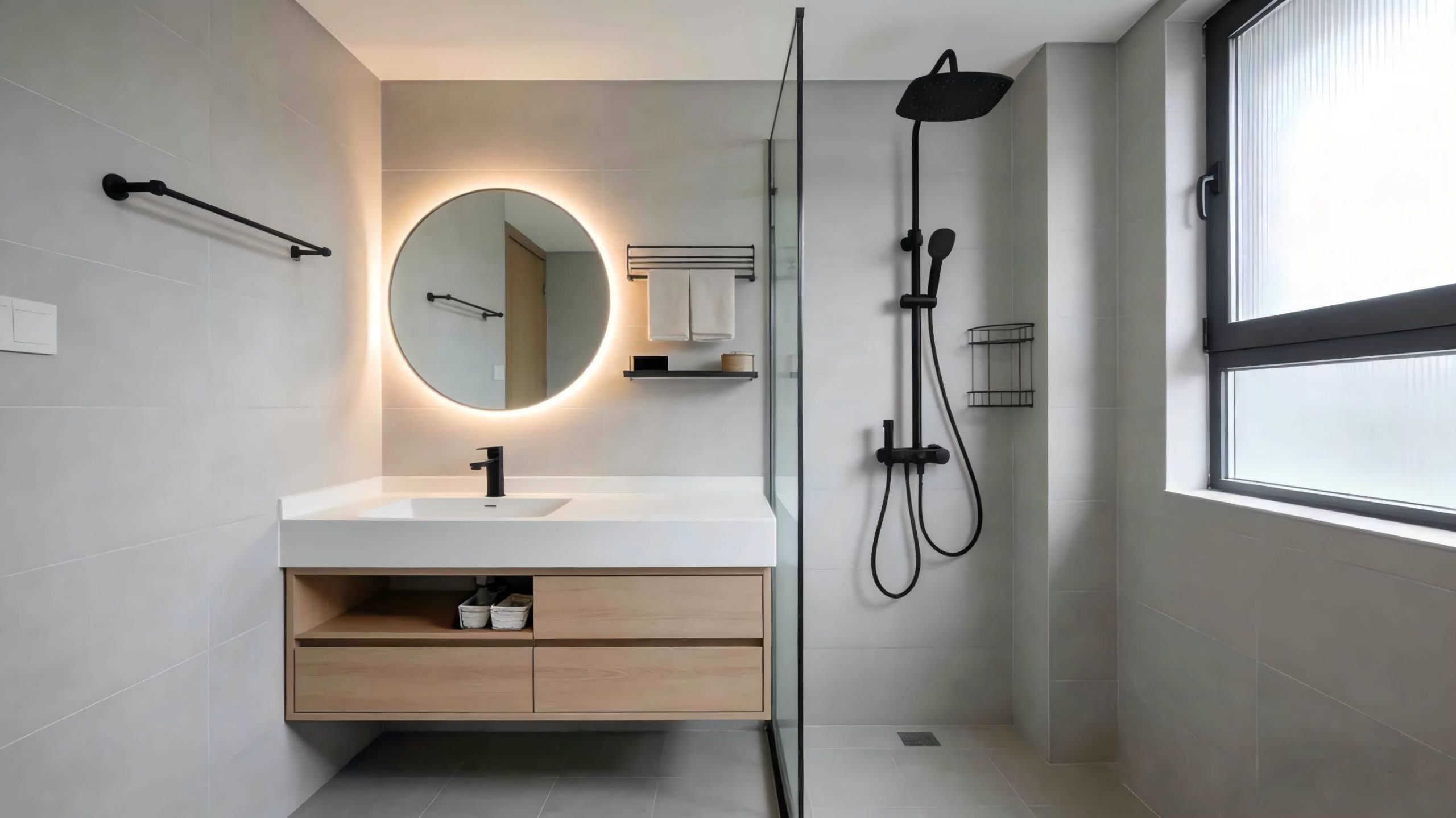 Hotel Guest Bathroom